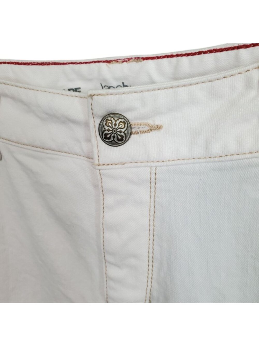 Lane Bryant Size 16 Jeans Flare Stretch Comfortable Denim High Rise Cotton Blend - Picture 5 of 9
